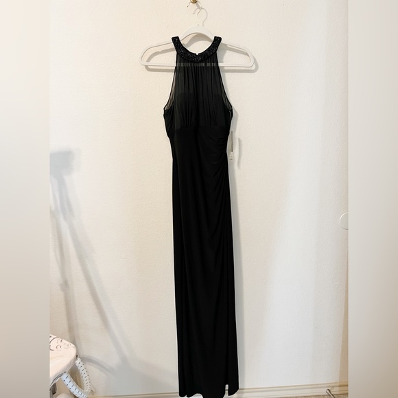 Lauren Ralph Lauren Evening Black Formal Full Length Dress - Picture 1 of 10